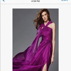 Full length silk, never worn tags on (black tie wedding event cancelled).